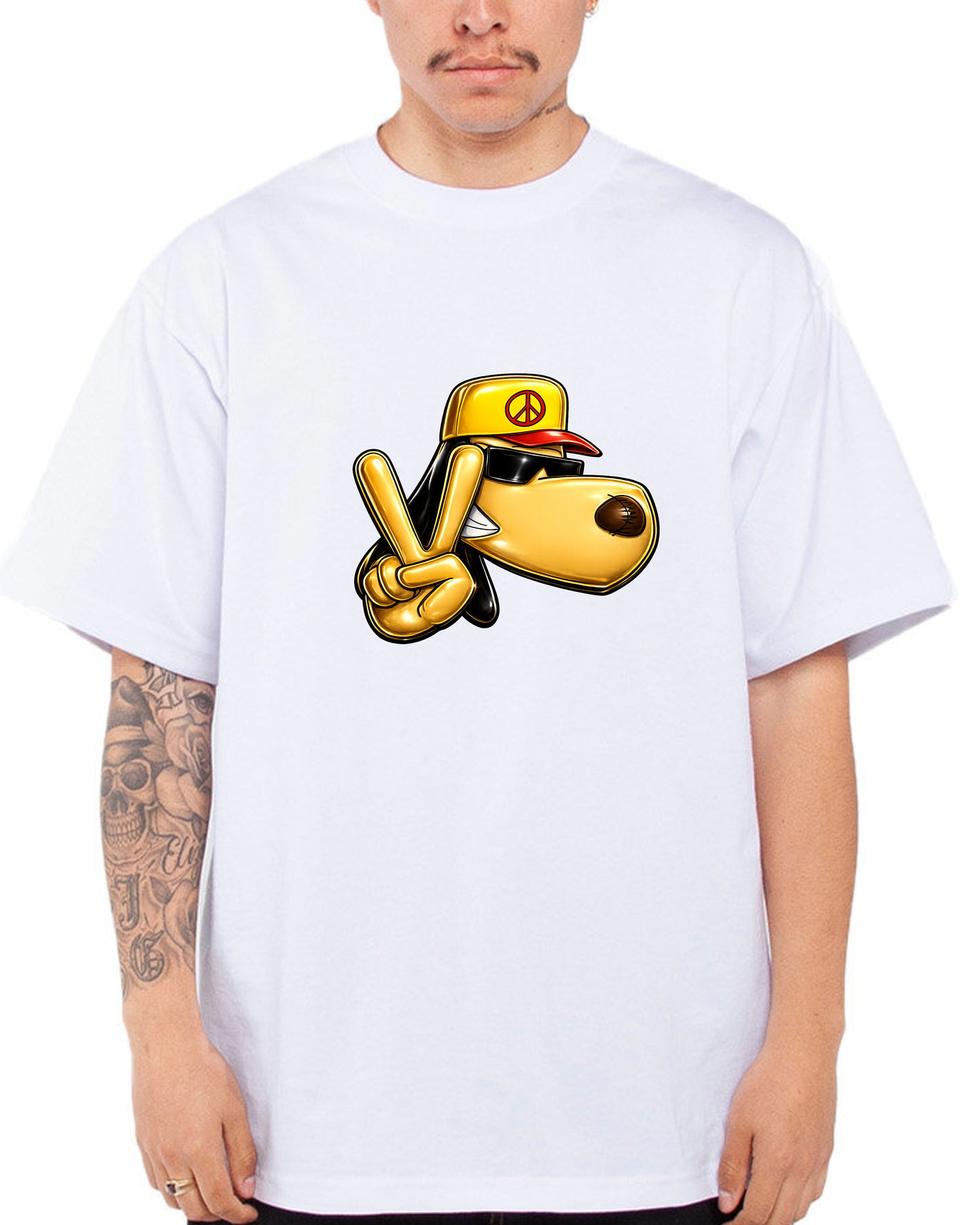 BLUELINE Peace Sign Tee