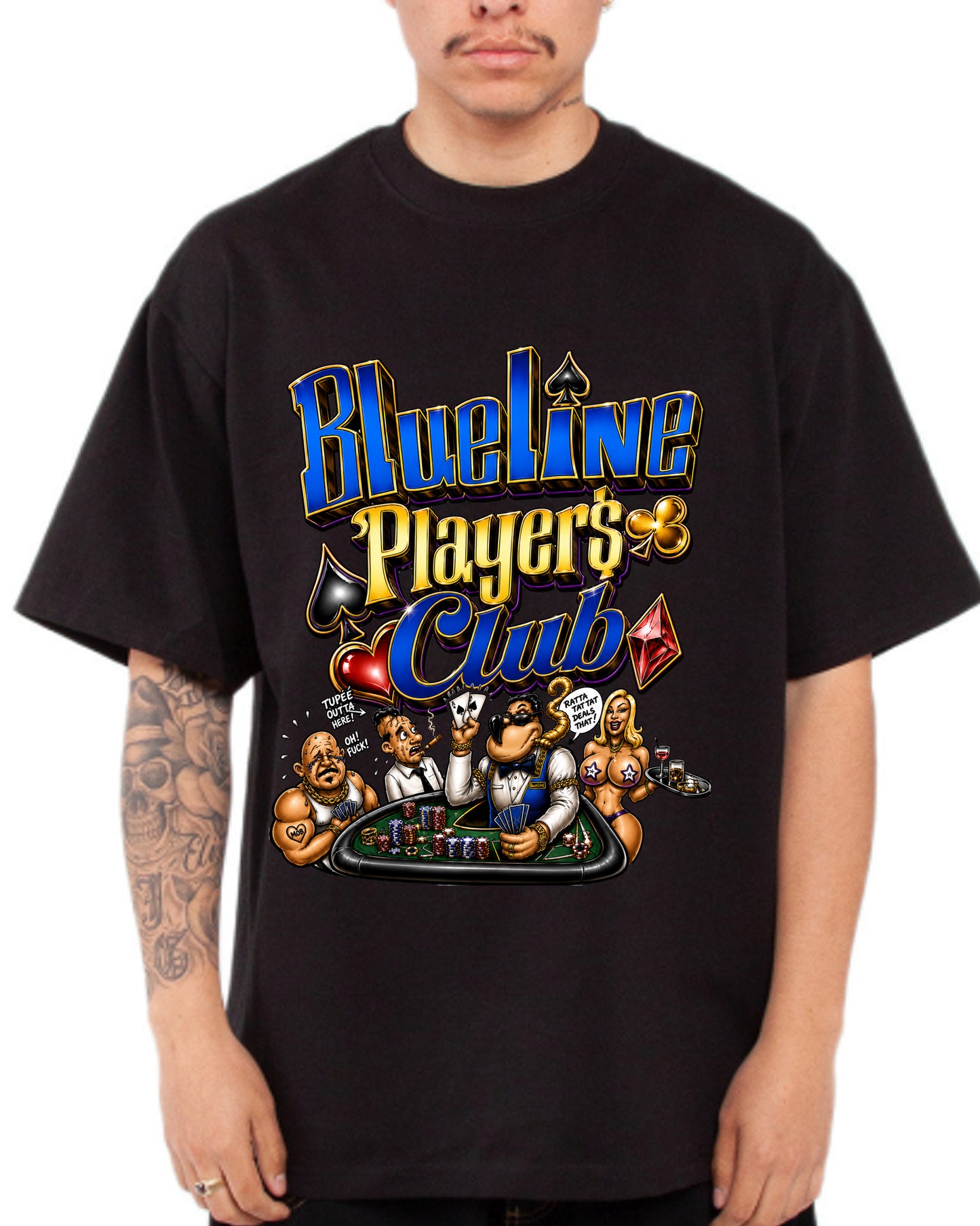 BLUELINE Players Club Tee