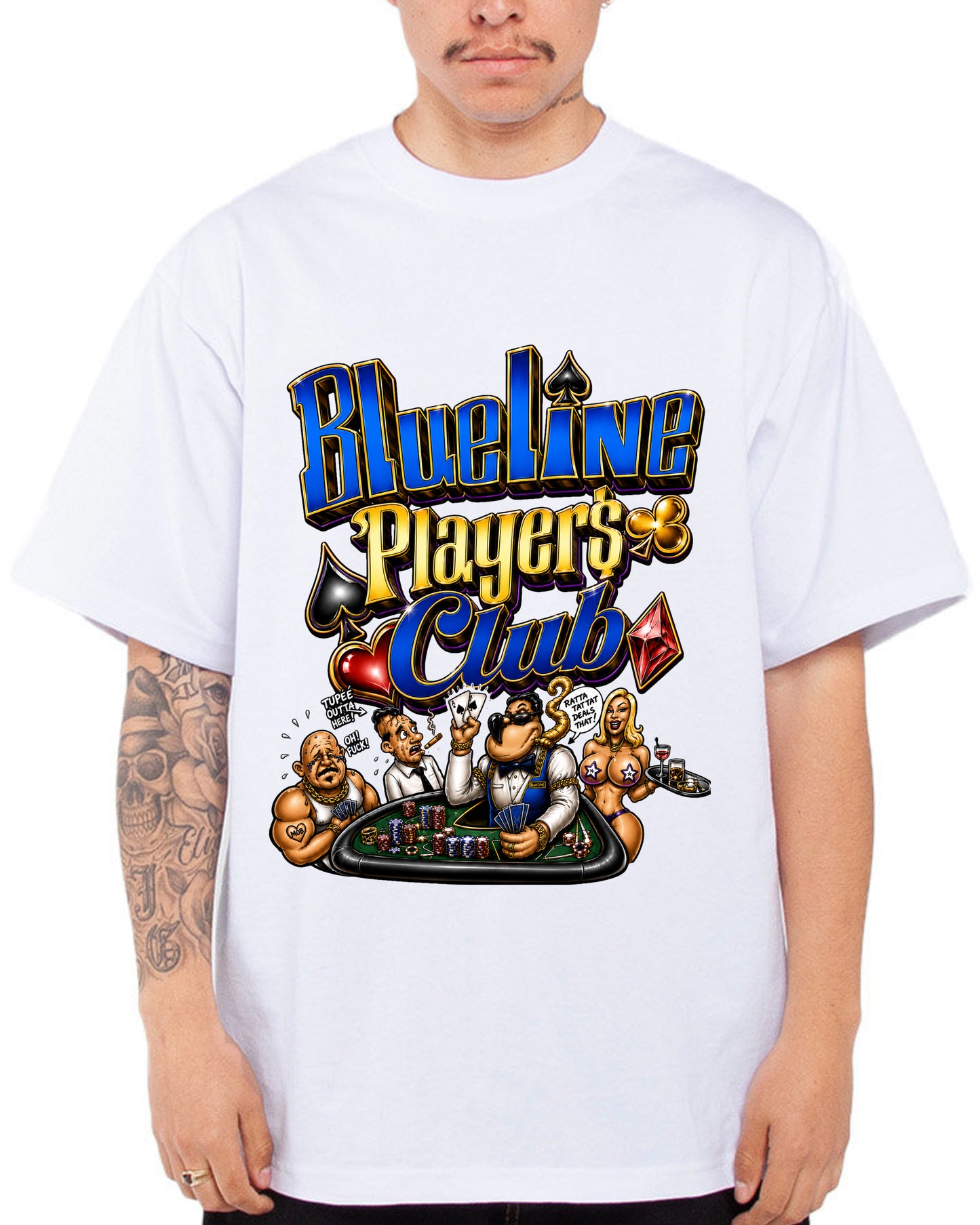BLUELINE Players Club Tee