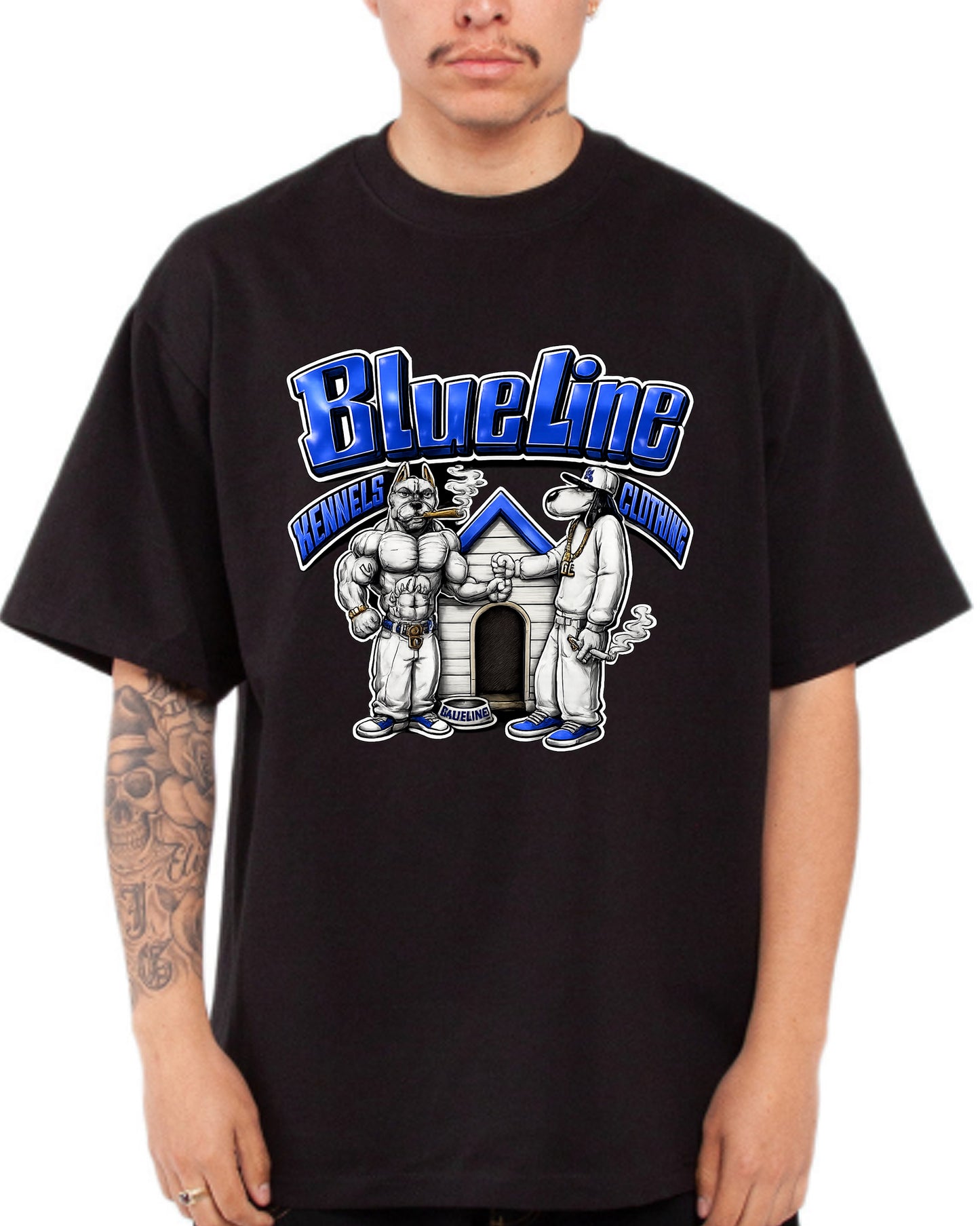 BLUELINE × BlueLineKennels Collaboration Tee