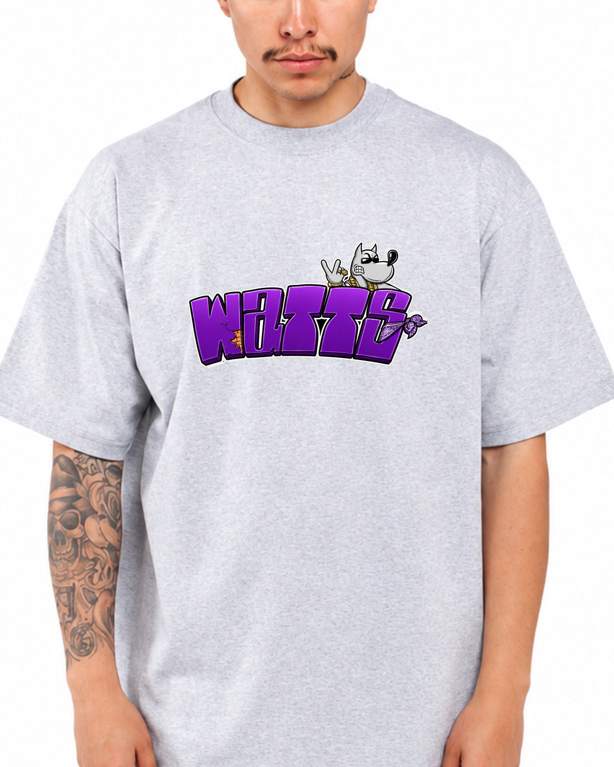 BLUELINE WATTS TEE (Purple)